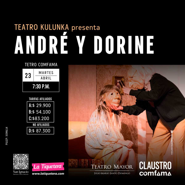 Obra André y Dorine de Teatro Kulunka