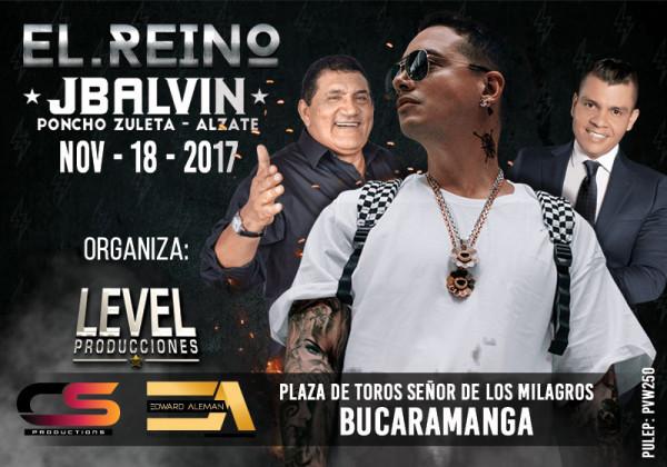EL REINO J BALVIN - BUCARAMANGA