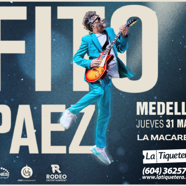 FITO PAEZ EN MEDELLÍN