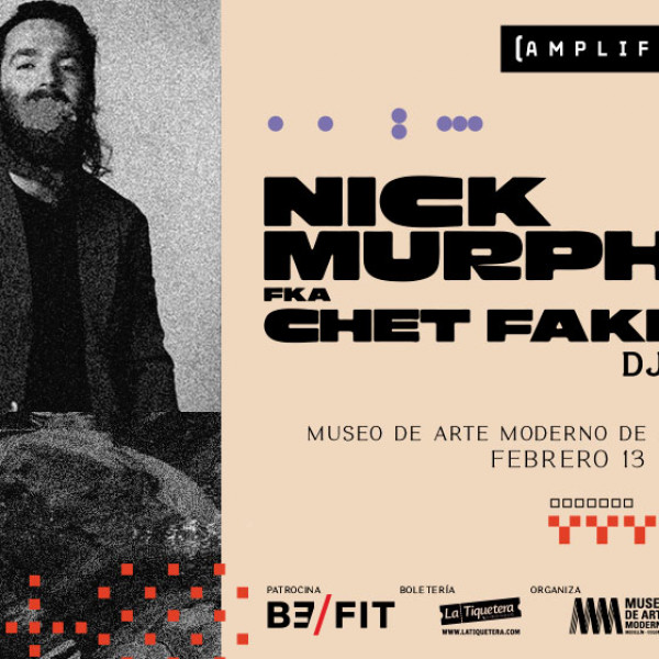Nick Murphy f.k.a Chet Faker Dj Set en el Mamm