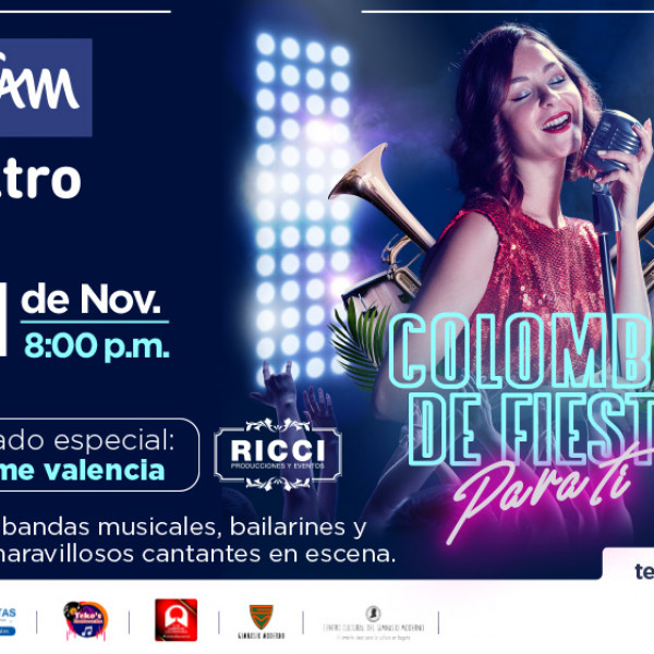 Concierto Colombia de Fiesta para Ti
