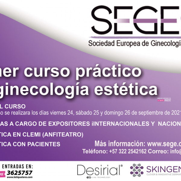 PRIMER CURSO PRÁCTICO DE GINECOLOGÍA ESTÉTICA