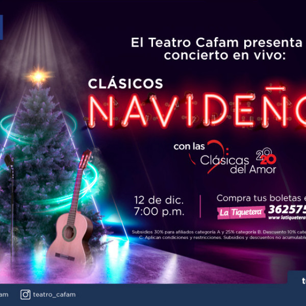 CLÁSICOS NAVIDEÑOS, CON LAS CLÁSICAS DEL AMOR