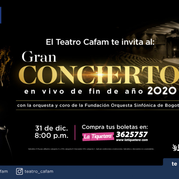 GRAN CONCIERTO DE FIN DE AÑO 2020