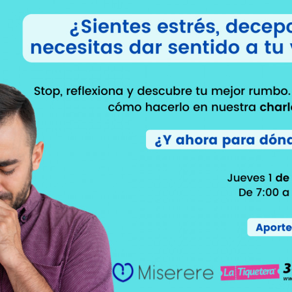Charla virtual ¿Y ahora para dónde cojo?