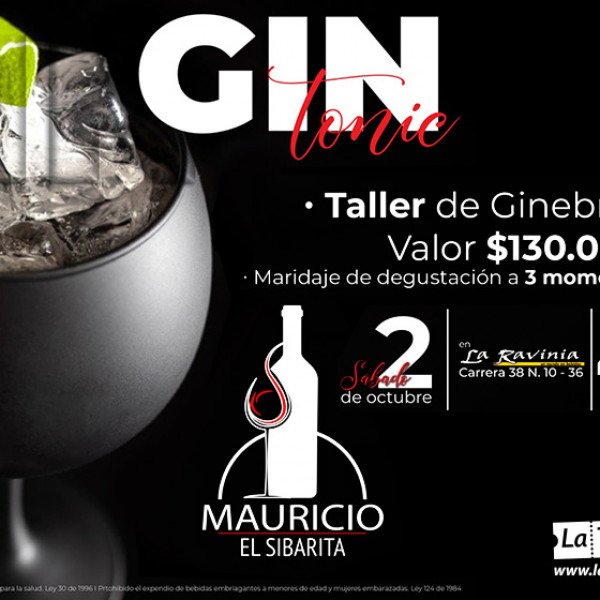TALLER DE GIN TONIC Y MARIDAJE