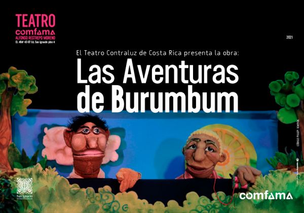 CONTRALUZ DE COSTA RICA  "LAS AVENTURAS DE BURUMBUM"