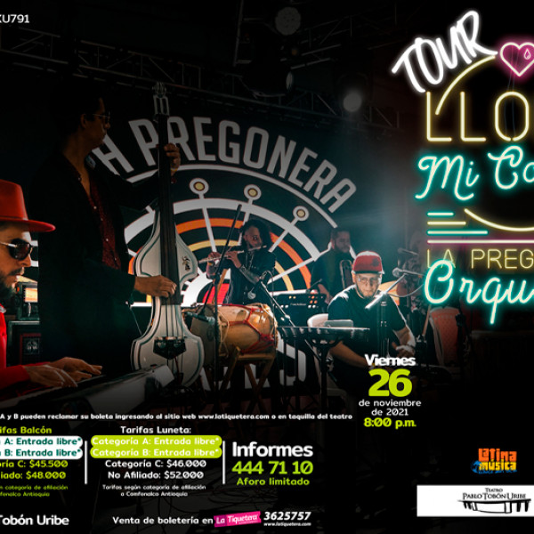 Tour llora mi corazón