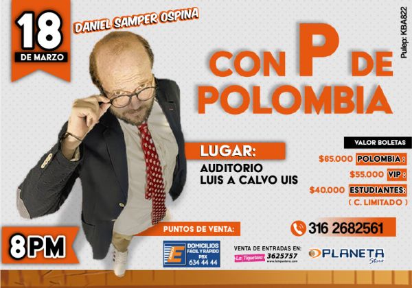 CON P DE POLOMBIA EN BUCARAMANGA