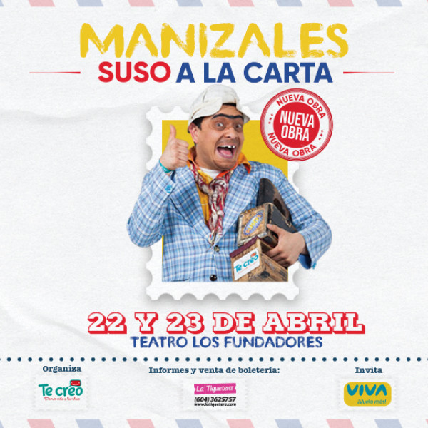 SUSO A LA CARTA EN MANIZALES