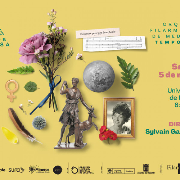 Orquesta Filarmónica de Medellín dirige Sylvain Gasançon