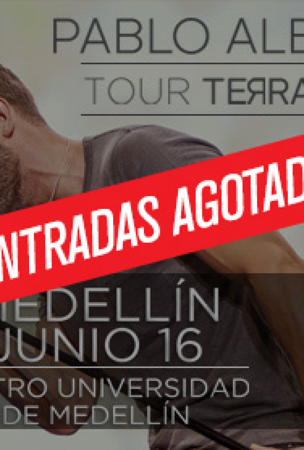 PABLO ALBORÁN TOUR<br>TERRAL 2016
