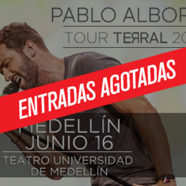 PABLO ALBORÁN TOUR<br>TERRAL 2016