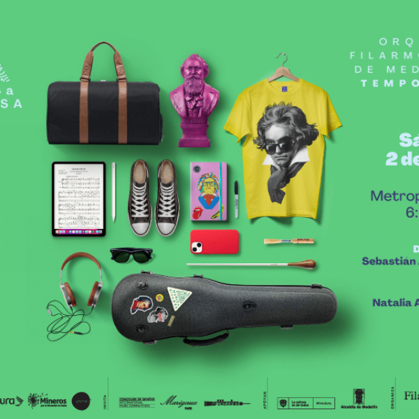 Orquesta Filarmónica de Medellín dirige Sebastián Almanzar