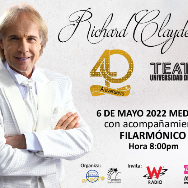 RICHARD CLAYDERMAN 40 AÑOS DE VIDA ARTÍSTICA