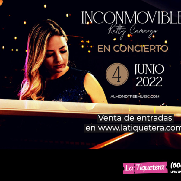 "Inconmovible" Katty Camargo en Concierto - En línea