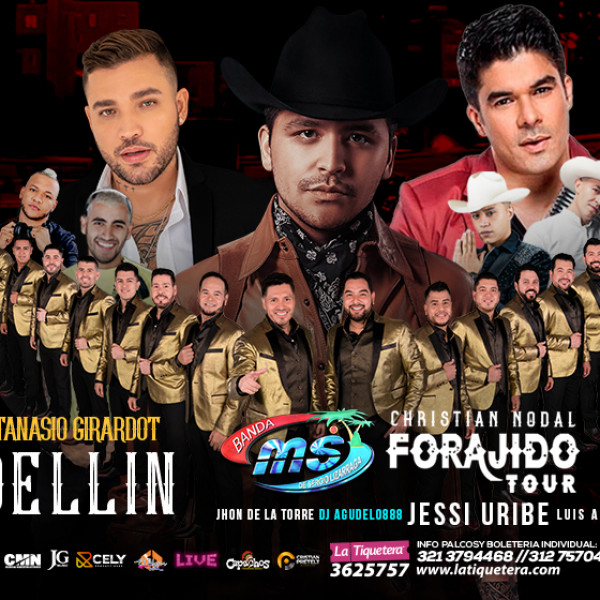 CHRISTIAN NODAL FORAJIDO TOUR 20228 (Devolución)