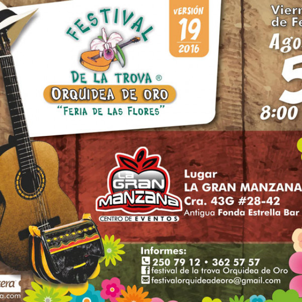 Festival de la Trova Orquídea de Oro 2016