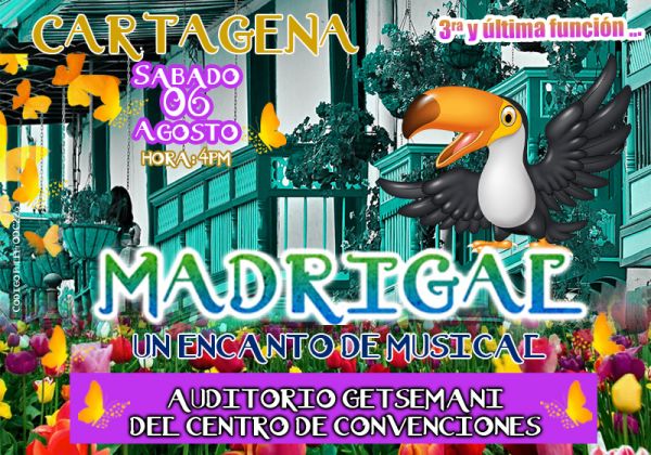 MADRIGAL - Un ENCANTO de Musical en Cartagena
