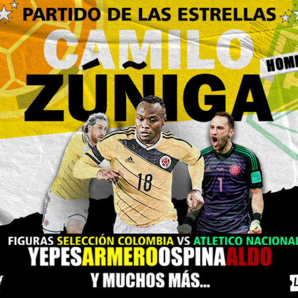 PARTIDO DE LAS ESTRELLAS HOMENAJE A CAMILO ZÚÑIGA EN TURBO