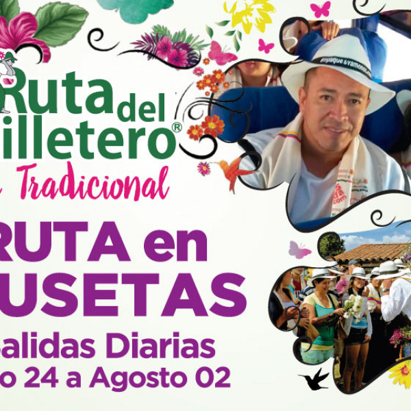 RUTA DEL SILLETERO EN BUSETA<br>PREVENTA