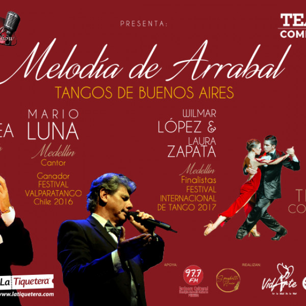 Nocturno Show Presenta: Melodía de Arrabal Tango de Buenos Aires