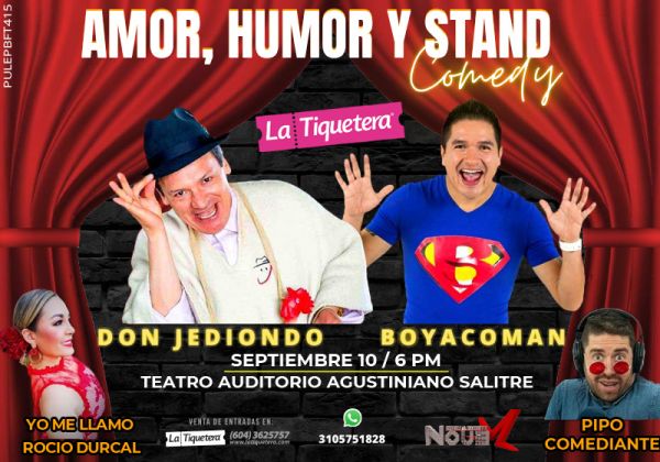 AMOR, HUMOR Y STAND COMEDY