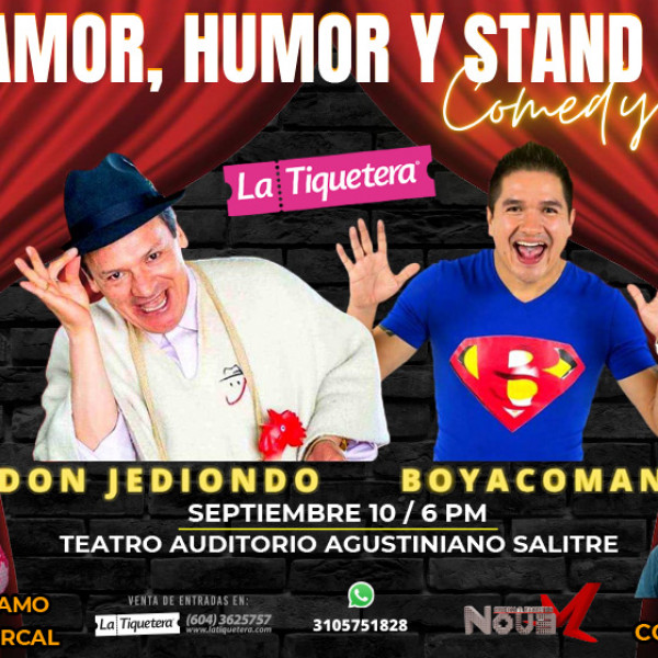 AMOR, HUMOR Y STAND COMEDY