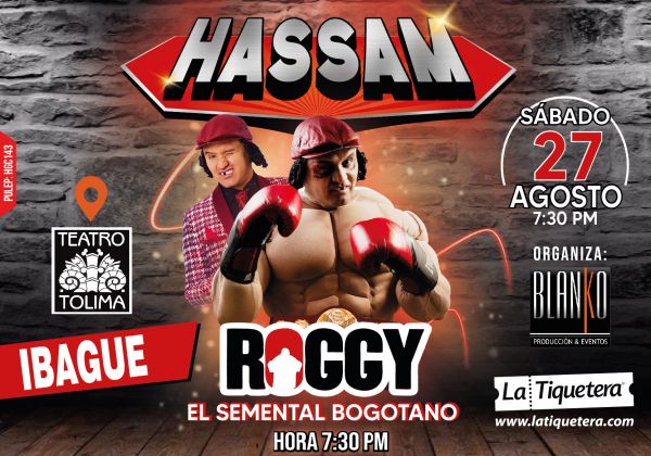 ROGGY el semental Bogotano "HASSAM" en Ibague