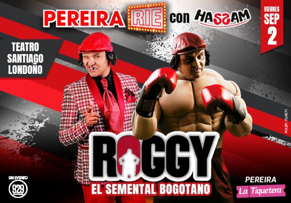 PEREIRA RIE CON HASSAM "ROGGY EL SEMENTAL COLOMBIANO"