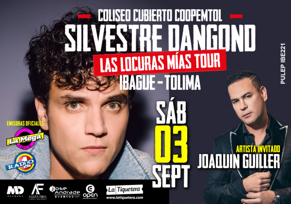 SILVESTRE DANGOND LAS LOCURAS MIAS TOUR - IBAGUE