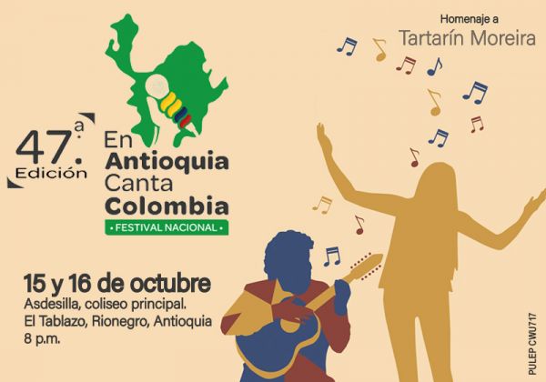 47.º FESTIVAL NACIONAL EN ANTIOQUIA CANTA COLOMBIA