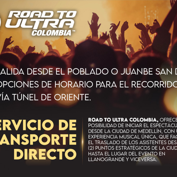 Road to Ultra - Transporte MEDELLIN - LLANOGRANDE