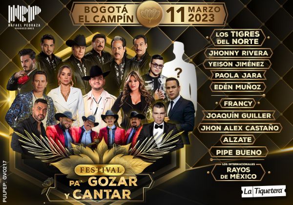 FESTIVAL PA' GOZAR Y CANTAR - BOGOTÁ