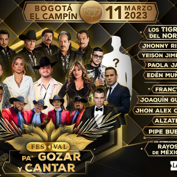 FESTIVAL PA' GOZAR Y CANTAR - BOGOTÁ