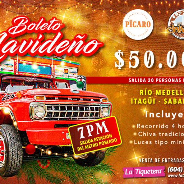BOLETO NAVIDEÑO
