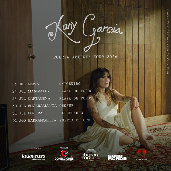 Kany García Tour 2026