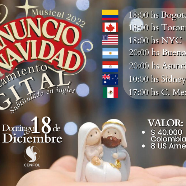 Musical de Navidad <p>"El anuncio de la navidad"