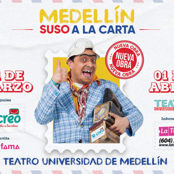 SUSO A LA CARTA EN MEDELLÍN