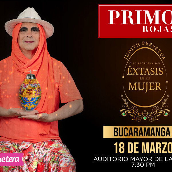 JUDITH PERPETUA CON PRIMO ROJAS EN BUCARAMANGA