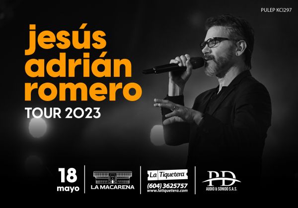 JESUS ADRIAN ROMERO TOUR 2023