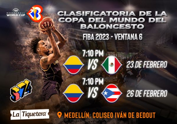 CLASIFICATORIAS DE LA COPA DEL MUNDO BALONCESTO FIBA 2023