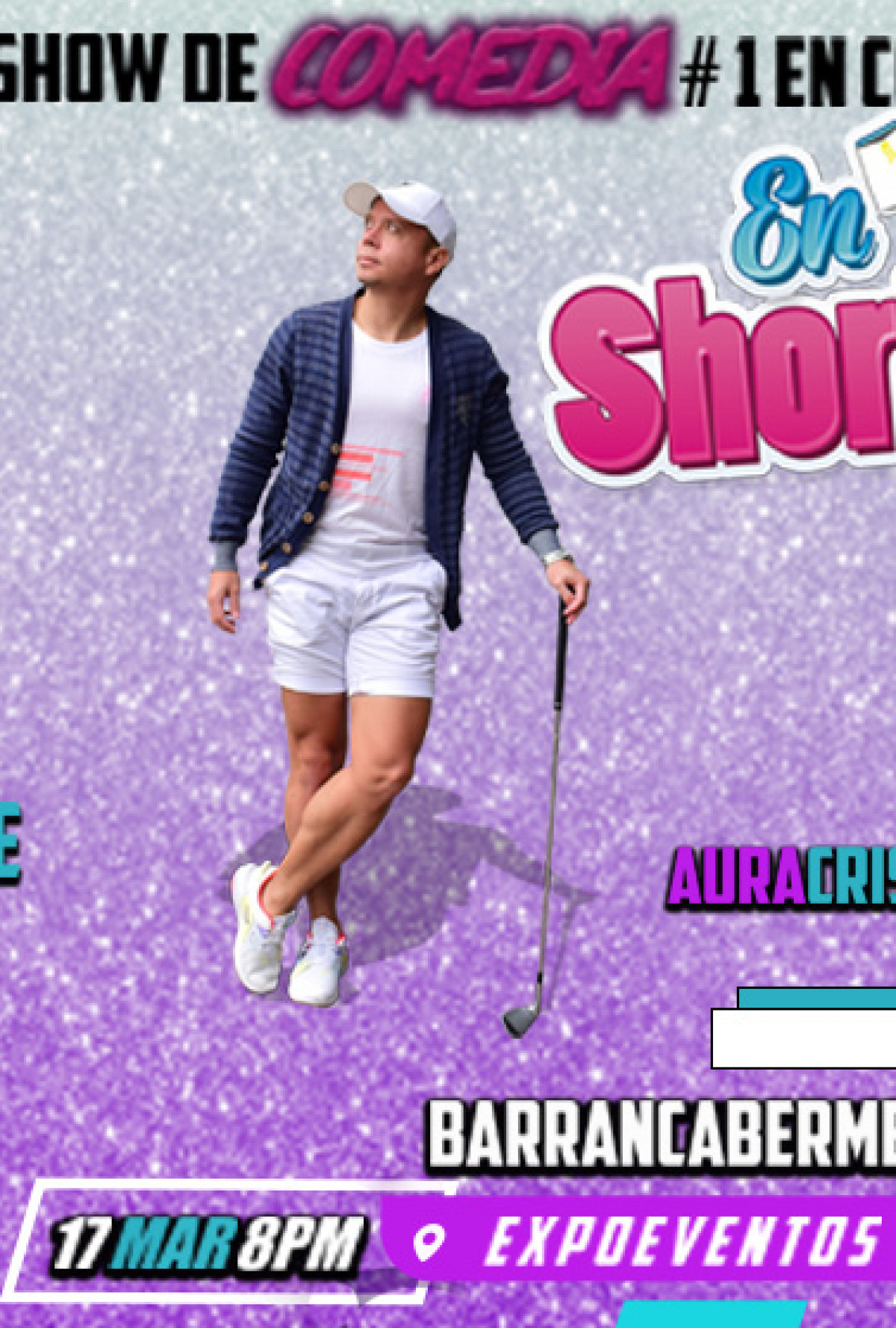 EN SHORTS CON JUANDA CARIBE, AURA CRISTINA GEITHNER Y ANDRES | La Tiquetera