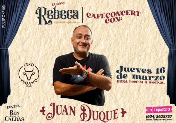 Cafeconcert con Juan Duque