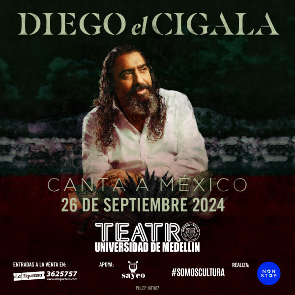 Diego El Cigala canta a México - Medellín