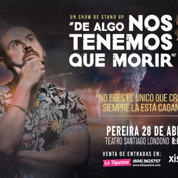 DE ALGO NOS TENEMOS QUE MORIR - PEREIRA