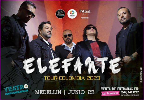 ELEFANTE "TOUR COLOMBIA 2023"