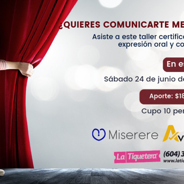 Taller de expresión oral y corporal EN ESCENA