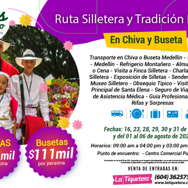  SILLETAS Y TRADICION PAISA 2023