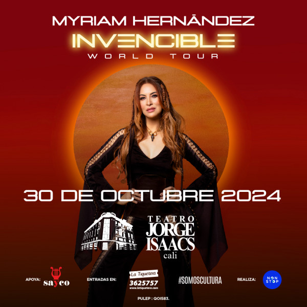 Myriam Hernández Invencible World Tour 2024 - Cali